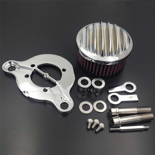 Motorcycle Air Cleaner Intake Filter System Kit for Harley Sportster XL 883 1200 - Foto 4 di 5