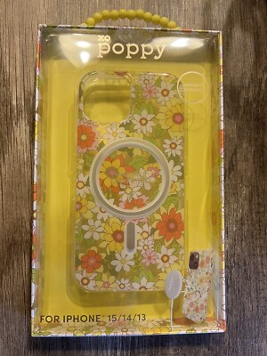 Coque IPhone Magsafe Antichoc Design Floral - Compatible 15 Pro Max, 14, 13, 12, 11