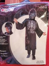 Children's Reaper Halloween Costume Size 4-6