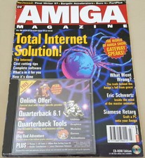 CU Amiga Magazine w/CD  1997 July - Quarterba...