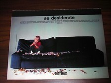 DIVANO ARTFLEX DESIGN CINI BOERI  1974 pubblicità/advertising