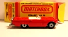 MATCHBOX LESNEY MB42 RED 1957 FORD THUNDERBIRD NOS VINTAGE 1982