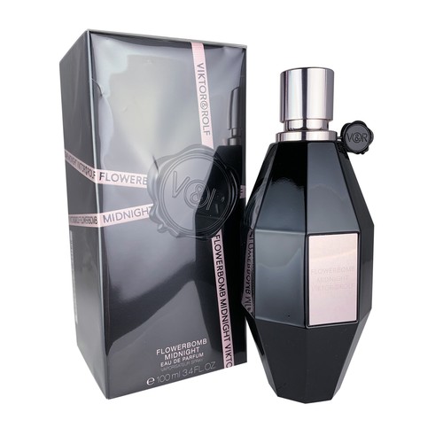 Flowerbomb Midnight by Viktor&Rolf for Women 3.4 oz Eau De Parfum Spray