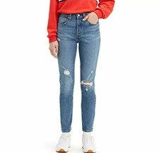 Levi's Women's 501 Skinny Jeans Blue Size 28X28