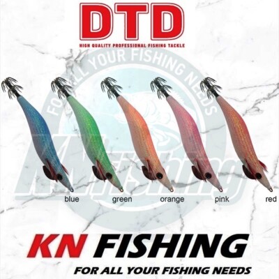 DTD FLASH COLOR EGI OITA 3.5 Squid Jig Meeresangeln Eging 17,5gr 105mm