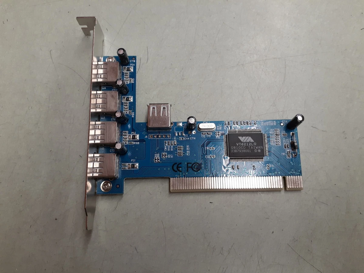 VIA VT6212L USB2.0 Card 23B7938001 | EBay