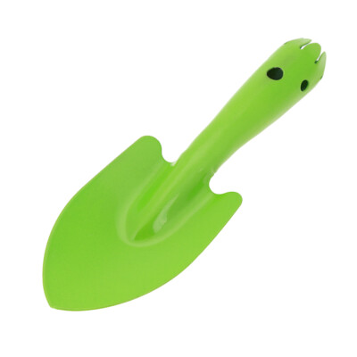 Small Metal Shovel Multifunction Soil Digging Shovel Round Handle for Teens Kids
