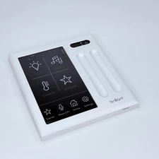 Brilliant Smart Home Control 2 Gang Panel BHA-120US-WH2  ((PANEL ONLY))  -NEW