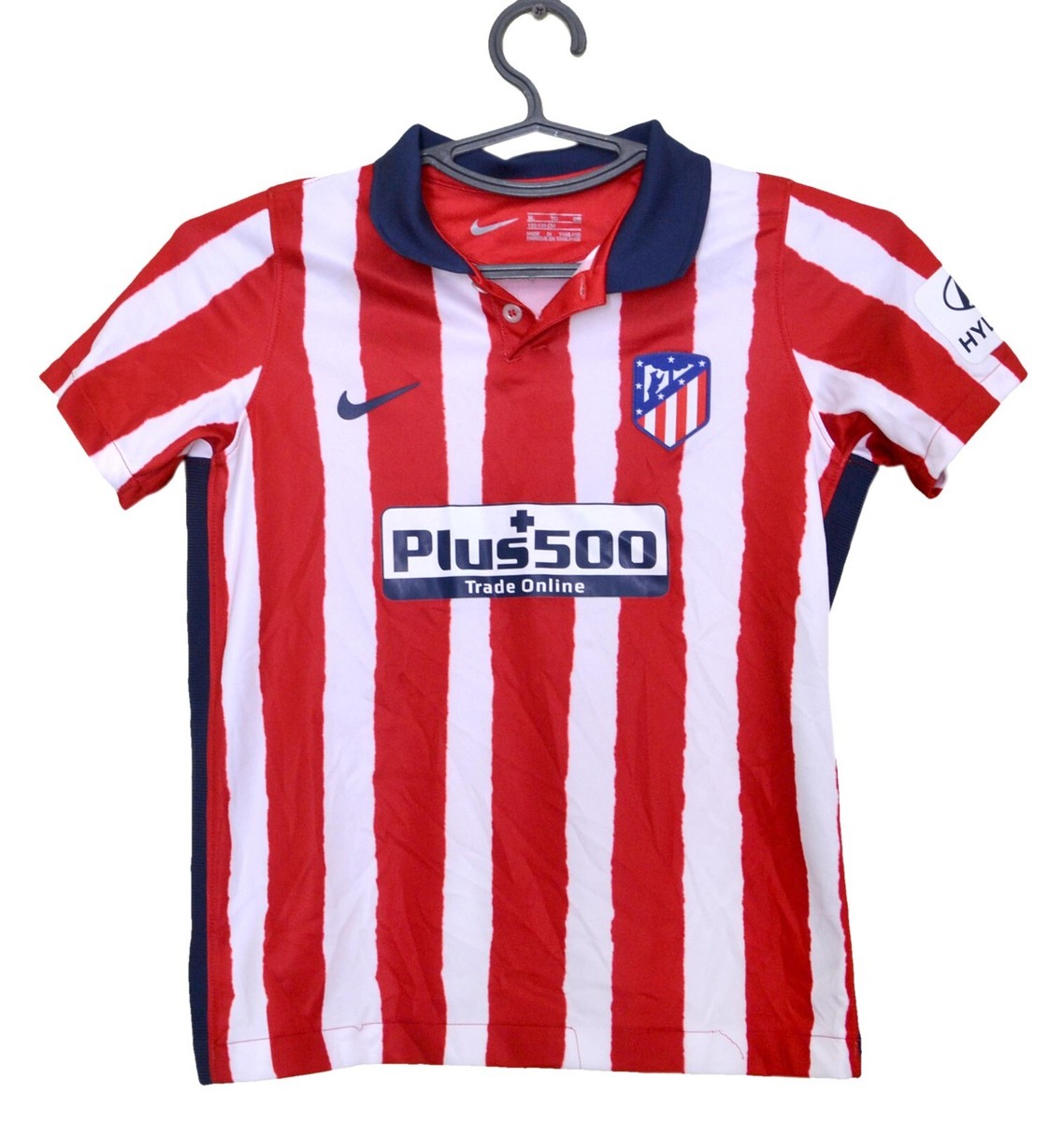 Atlético de Madrid uniform jersey shirt ATLETICO MADRID 2020/2021 HOME FOOTBALL SHIRT JERSEY NIKE