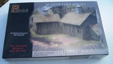1/72 Scale WWII Russian Farm Houses, 2-Houses In Box, New In Box