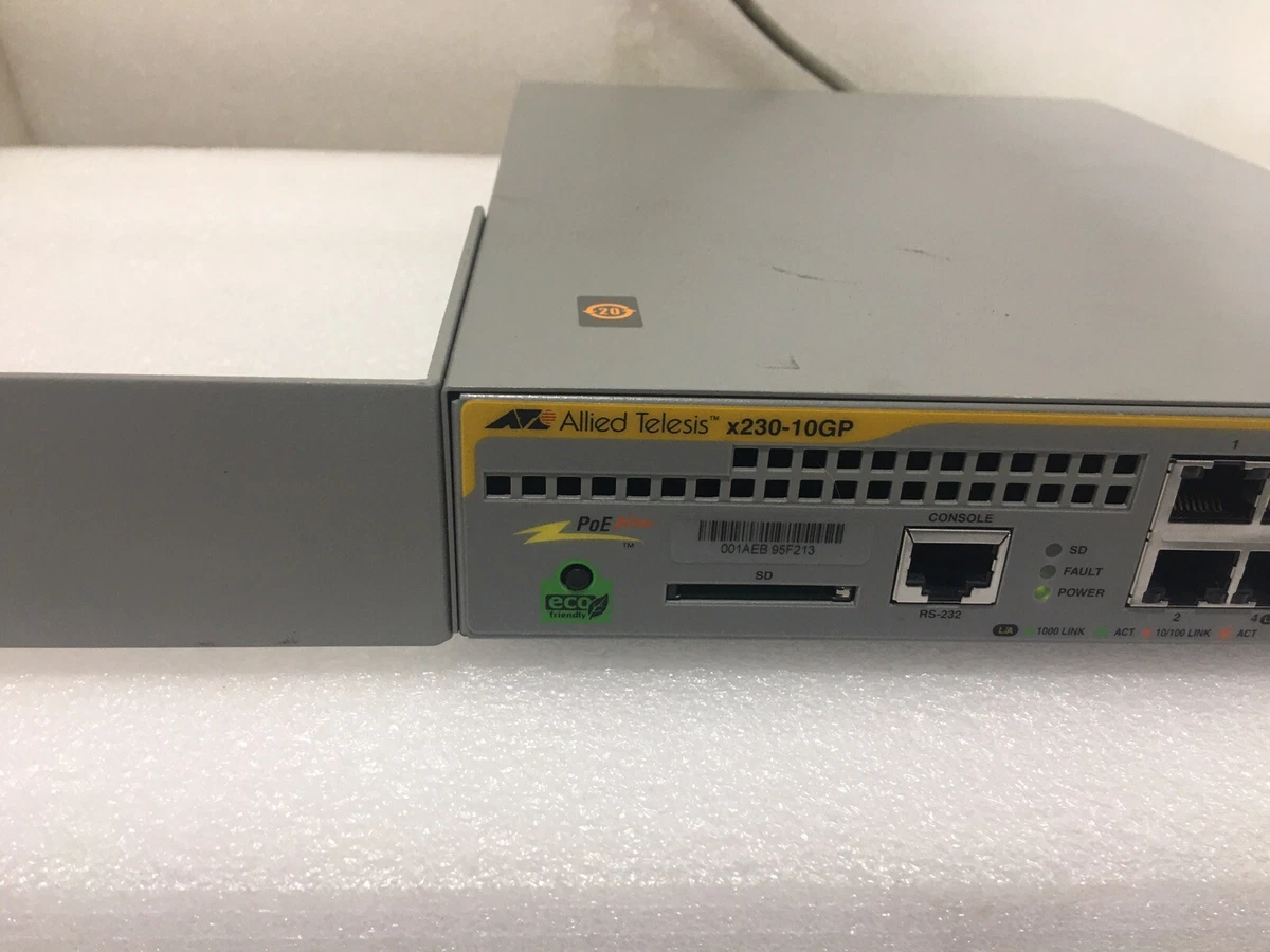 Allied Telesis AT-X230-10GP Power over Ethernet