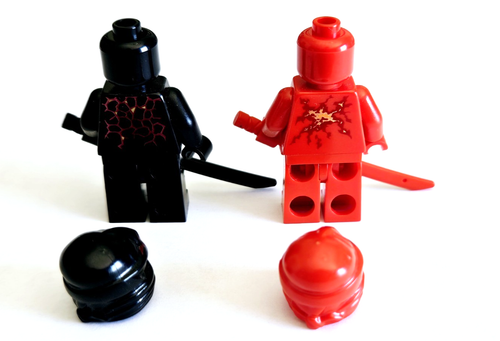 Lego Ninjago Cole NRG Kai NRG Minifigures Rise of the Snakes Spinners 9572 9591 - Picture 3 of 7