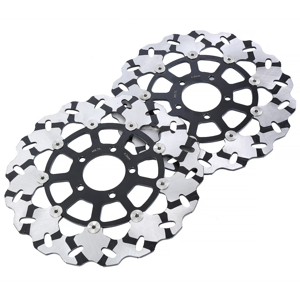 Front Brake Disc Rotors Fit For Suzuki GSXR600 GSXR750 GSXR1000 GSX1300 GSX1400 Foto 3 de 4