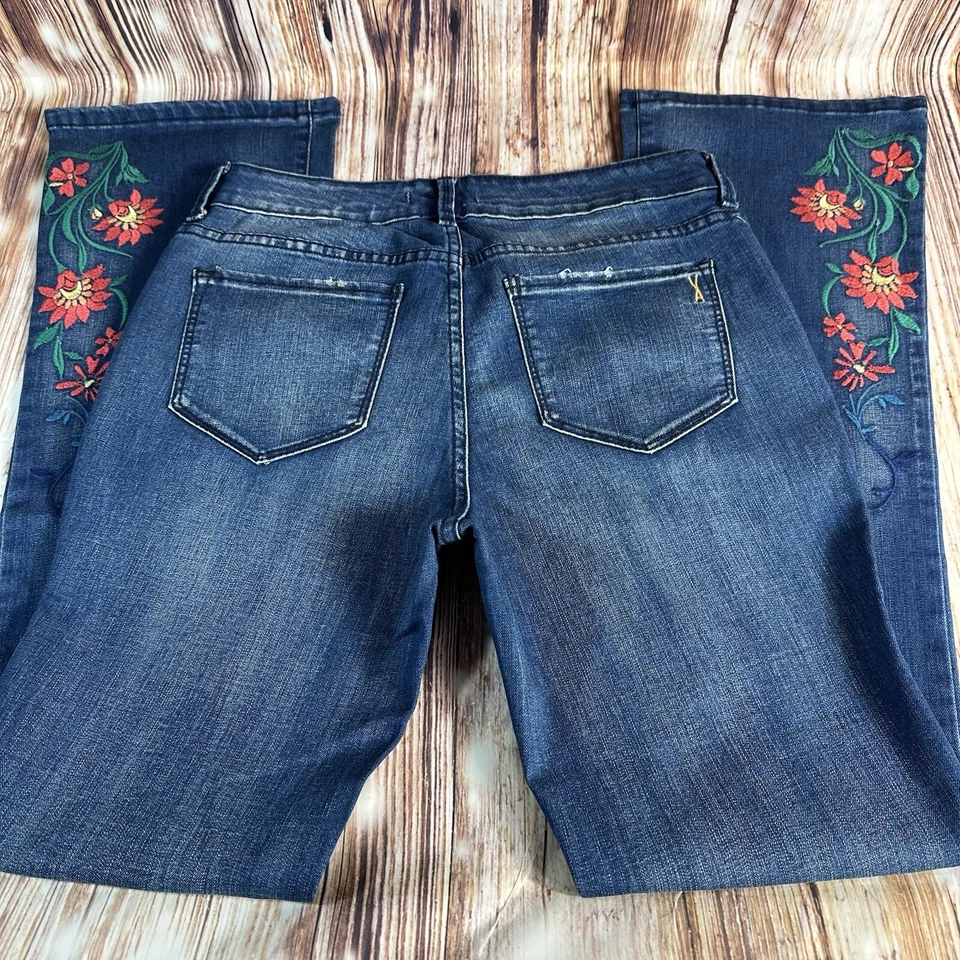 复古 America Blues MICRO BOOT Cut 尺寸 4 中腰牛仔裤牛仔裤 29x32 — 第 2/4 张图片