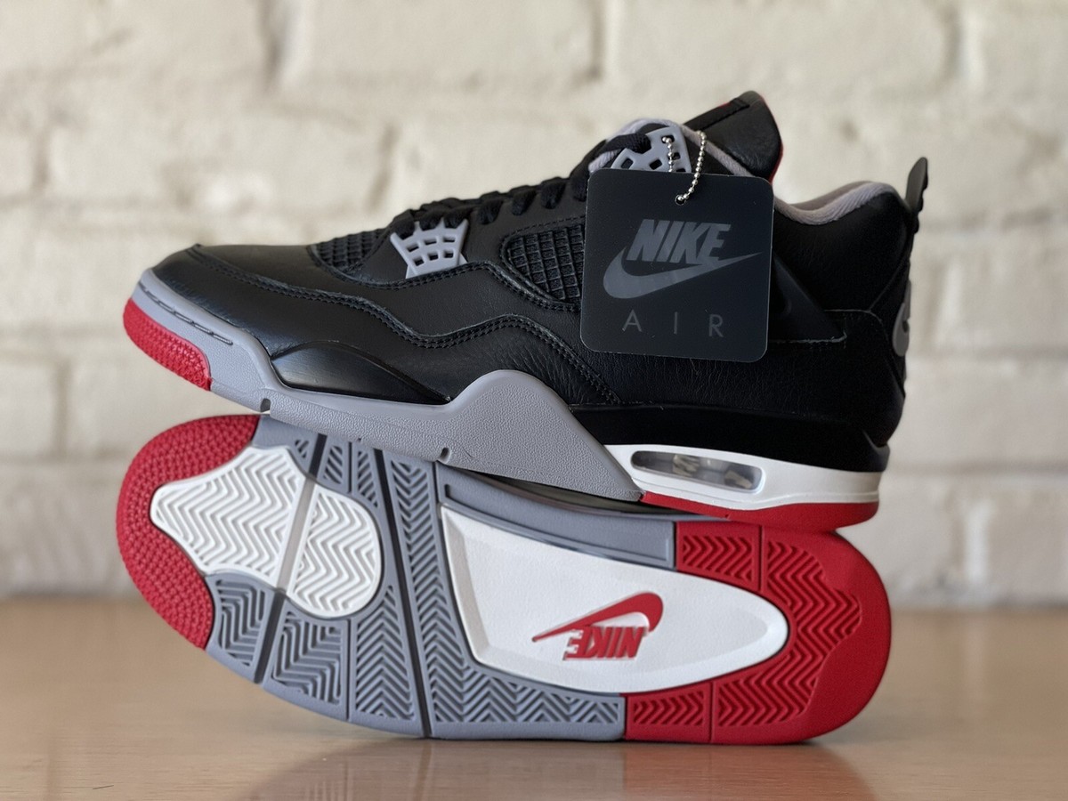 Nike Air Jordan 4 Retro Reimagined Bred Retro Black Red FV5029-006