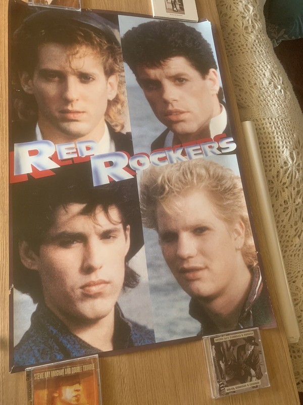 Red Rockers 1984 Schizophrenic Circus Promo Poster