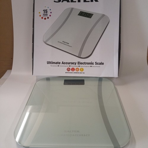 Salter Ultimate Accuracy Digital Bathroom Scale, Easy Read LCD display
