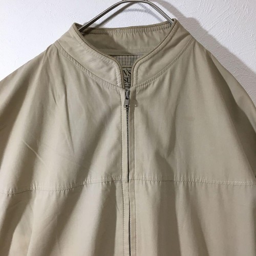 Vintage 90s beige light Outer Size XL(LL) from Japan - Picture 9 of 13