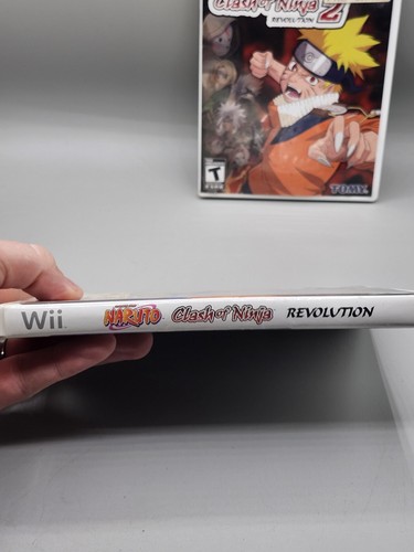 Naruto: Clash of Ninja Revolution 1 & 2 (Nintendo Wii, 2008) TESTED WORKS - Picture 3 of 11