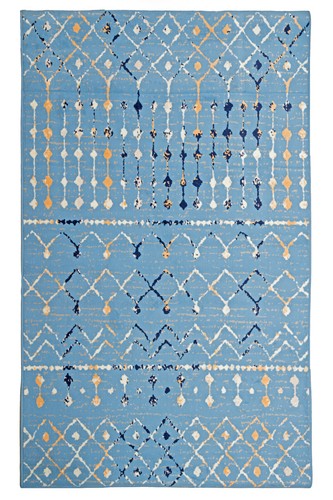 Distressed Moroccan Style - 2'x4', Transitional Design Area Rug - 505 - Picture 9 of 84