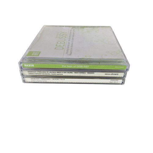 3 x Music CD Album - Debussy Instrumental Orchestra - Classical Easy Listening - Bild 2 von 11