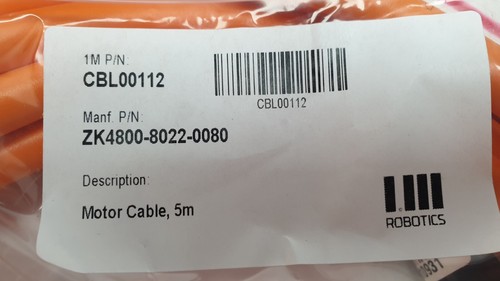 Beckhoff ZK4800-8022-0080 Motor Cable 8m 1mm² - New - Picture 8 of 8