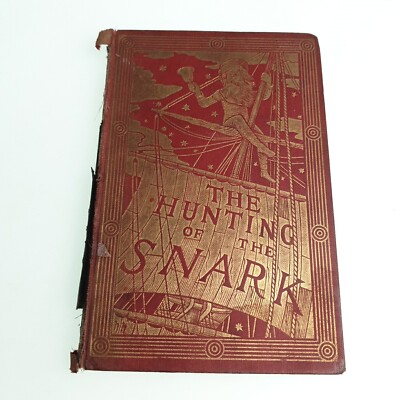The Hunting of the Snark Lewis Carroll 1906 Hardback Book