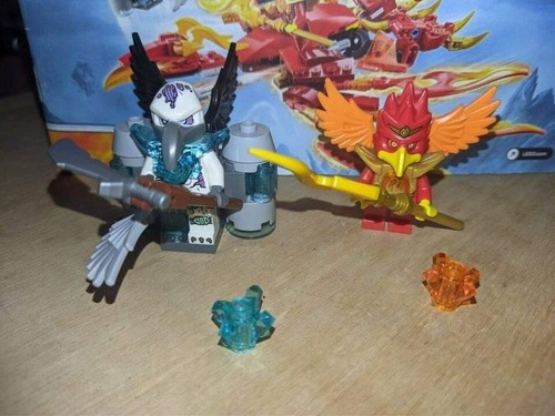 LEGO 70221 FLINX'S ULTIMATE PHOENIX SET COMPLETE Legends of Chima MANUAL VGC - Picture 7 of 7