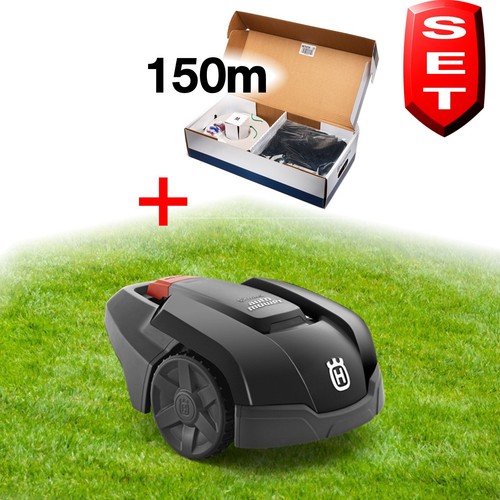 Husqvarna Automower 105 RobotTondeuse Avec Câble (Kit D'Installation