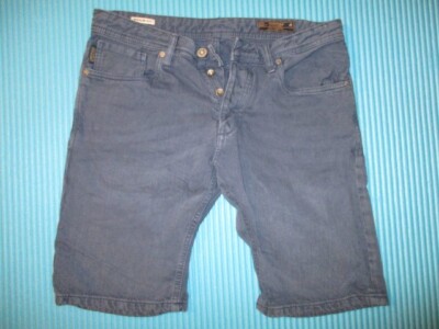 Jack & Jones Denim /  Bermuda in blau /  Gr. M