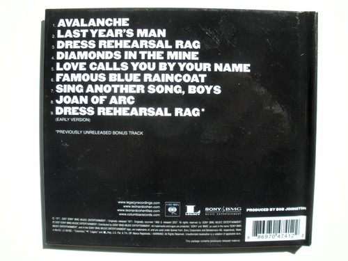 4 Audio CDs by LEONARD COHEN Love & Hate, Future, Popular Problems, I'm Your Man - Picture 3 of 9