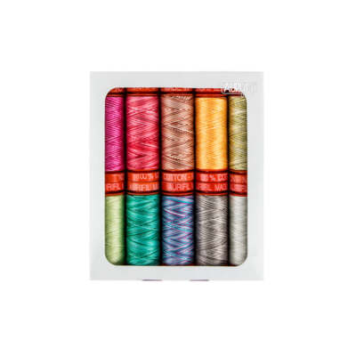 Aurifil Thread 10 SMALL SPOOLS COTTON 50WT The Premium Collection (220yds each)