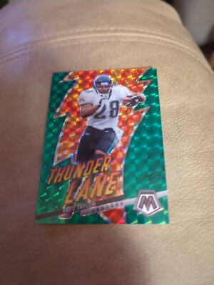 2023 Panini Mosaic #TL-FT Fred Taylor Thunder Lane Green Mosaic Jaguars