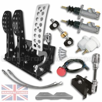 KITCAR UNIVERSAL FLOOR MOUNTED CABLE PEDAL BOX - CMB0405-B