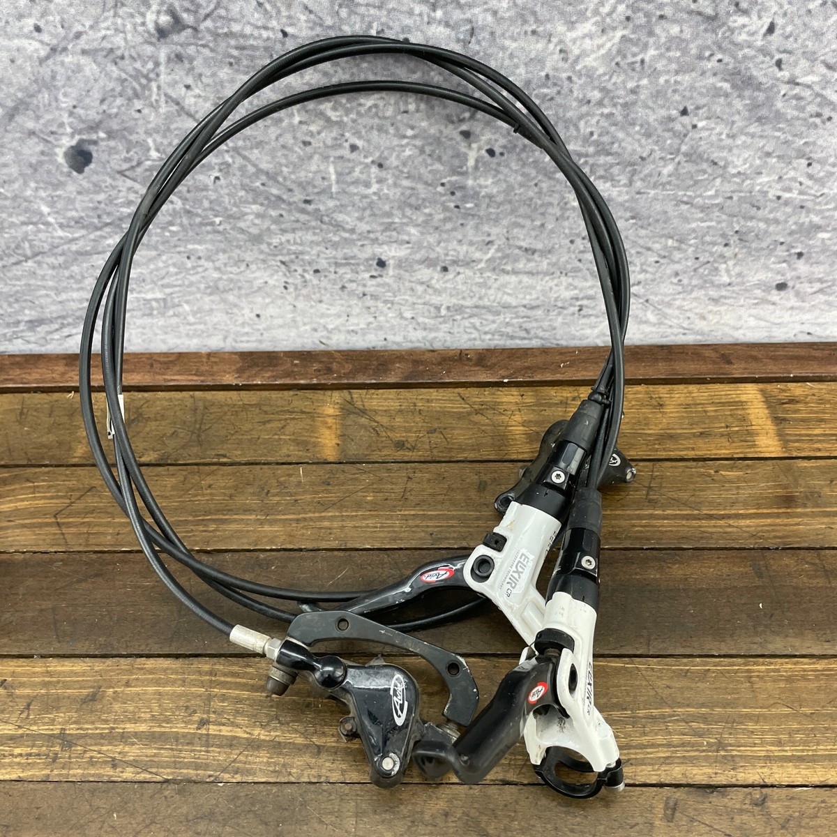 Avid Elixir CR Disc Brake Lever Set Caliper Hydraulic Carbon Fiber