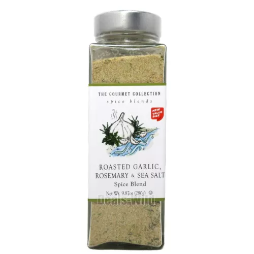 Roasted Garlic, Rosemary & Sea Salt Seasoning Gourmet Collection Spice Big Size