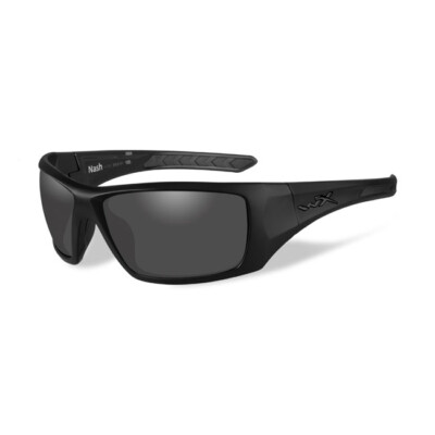 Motorrad Biker Sonnenbrille Schutzbrille schwarz polarisierend WILEY X NASH