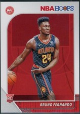 2019-20 NBA Hoops Bruno Fernando RC #228 Atlanta Hawks