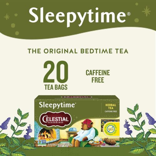 Sleepytime Tisana, Senza Caffeina, Confezione da 20 Bustine di Tè (Confezione da 6) - Foto 2 di 11