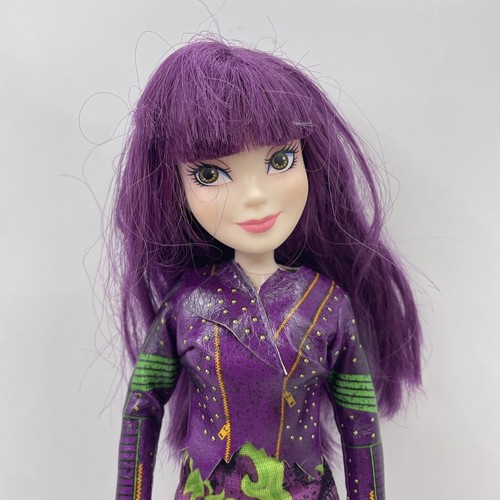 Disney Descendants 2 MAL Doll Isle of the Lost 11" purple hair dressed - Picture 2 of 9