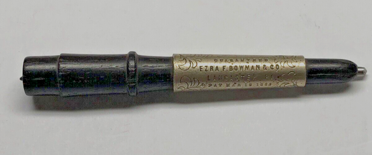Antique 1889 Ezra F. Bowman Lancaster, PA Jewelers Gravers Tool eBay