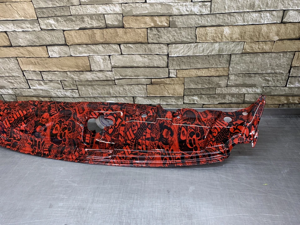 2006-11 Civic SEDAN Stickerbomb Radiator Carbon Dip Jdm Cooling Password Si Foto 4 de 4