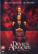 Devil's Advocate DVD Horror (1999) Al Pacino Free Royal Mail Delivery