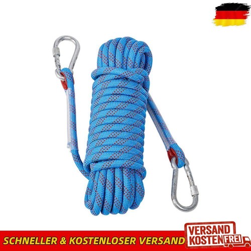 10mm Safety Life Rope 10m/20m/30m Mountaineering Rope for Fire Escape Car Rescue