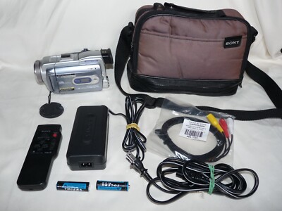 READ DESCRIPTION Sony DCR-TRV80 MiniDv Mini Dv Camcorder Player Video Transfer