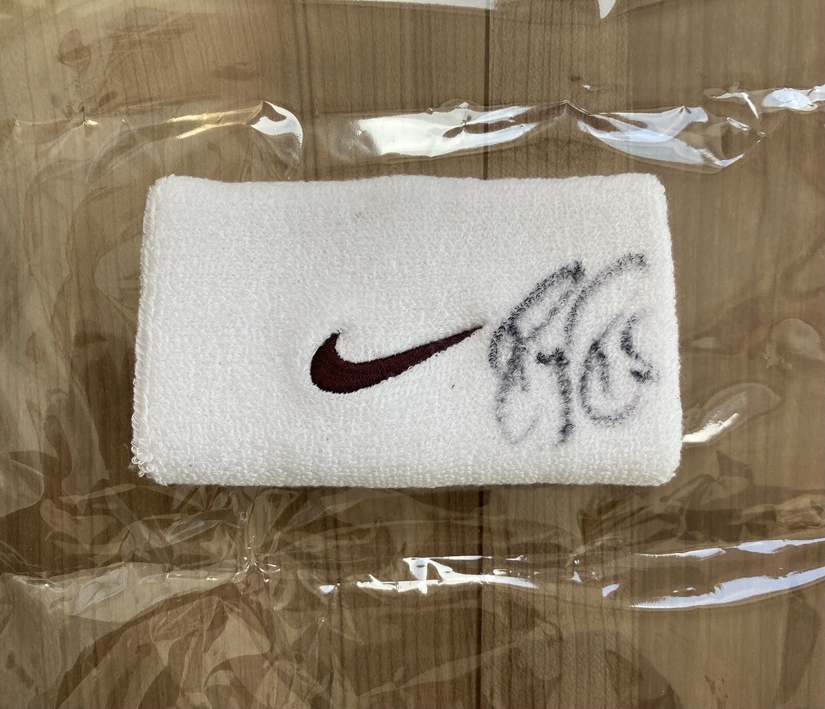 Roger Federer Autograph Nike Wristband RF | eBay