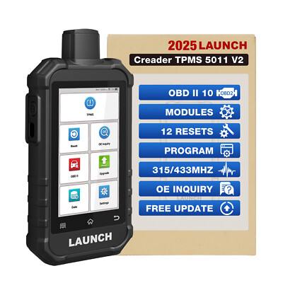 LAUNCH Creader CRT5011 V2 TPMS Activation Diagnostic Tool Upgraded of CRT5011E