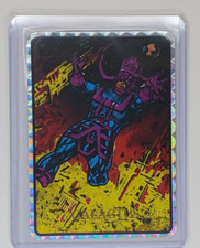 GALACTUS 1992 Marvel Masterpieces Vending Sticker Prism No Border Variation