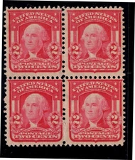 U.S. - 319Fi - Block of 4 - Never Hinged (PSE Certificate - cv 600)