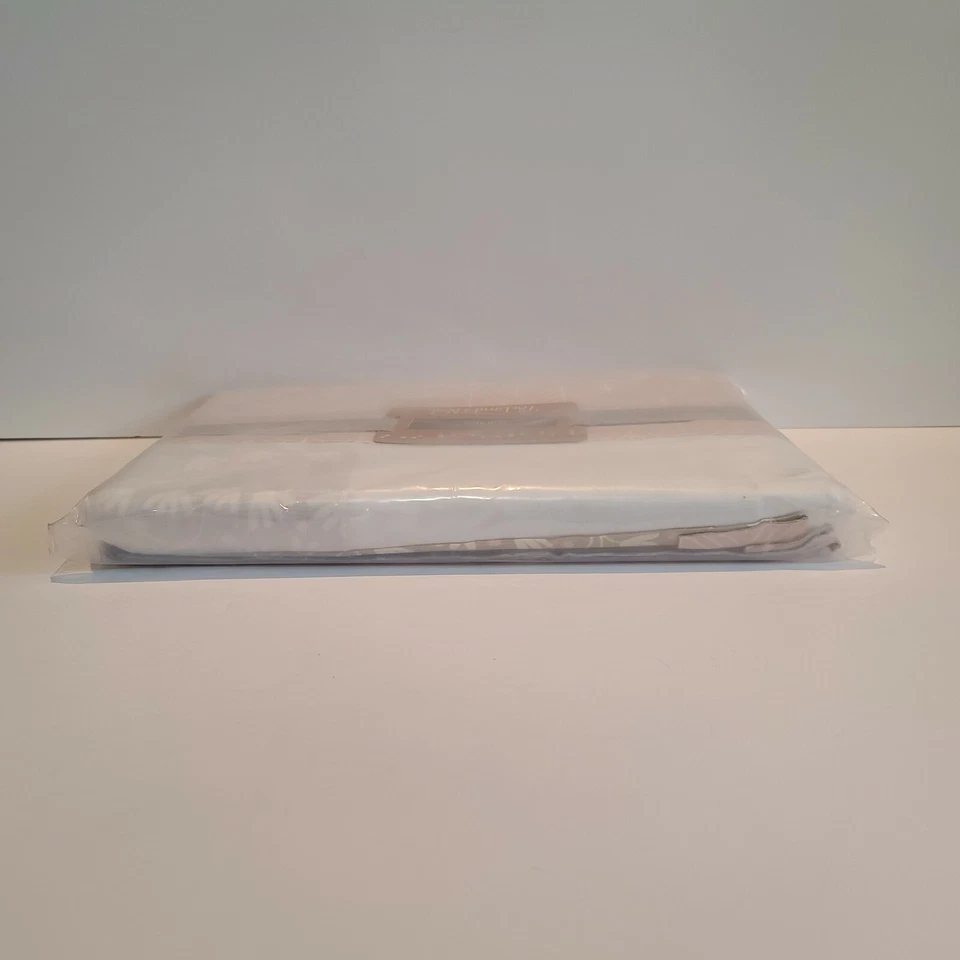 Falda Cuna Bebé Ropa de Cama Infantil The Land of Nod Rosa Claro 100% Algodón Nueva Foto 3 de 4